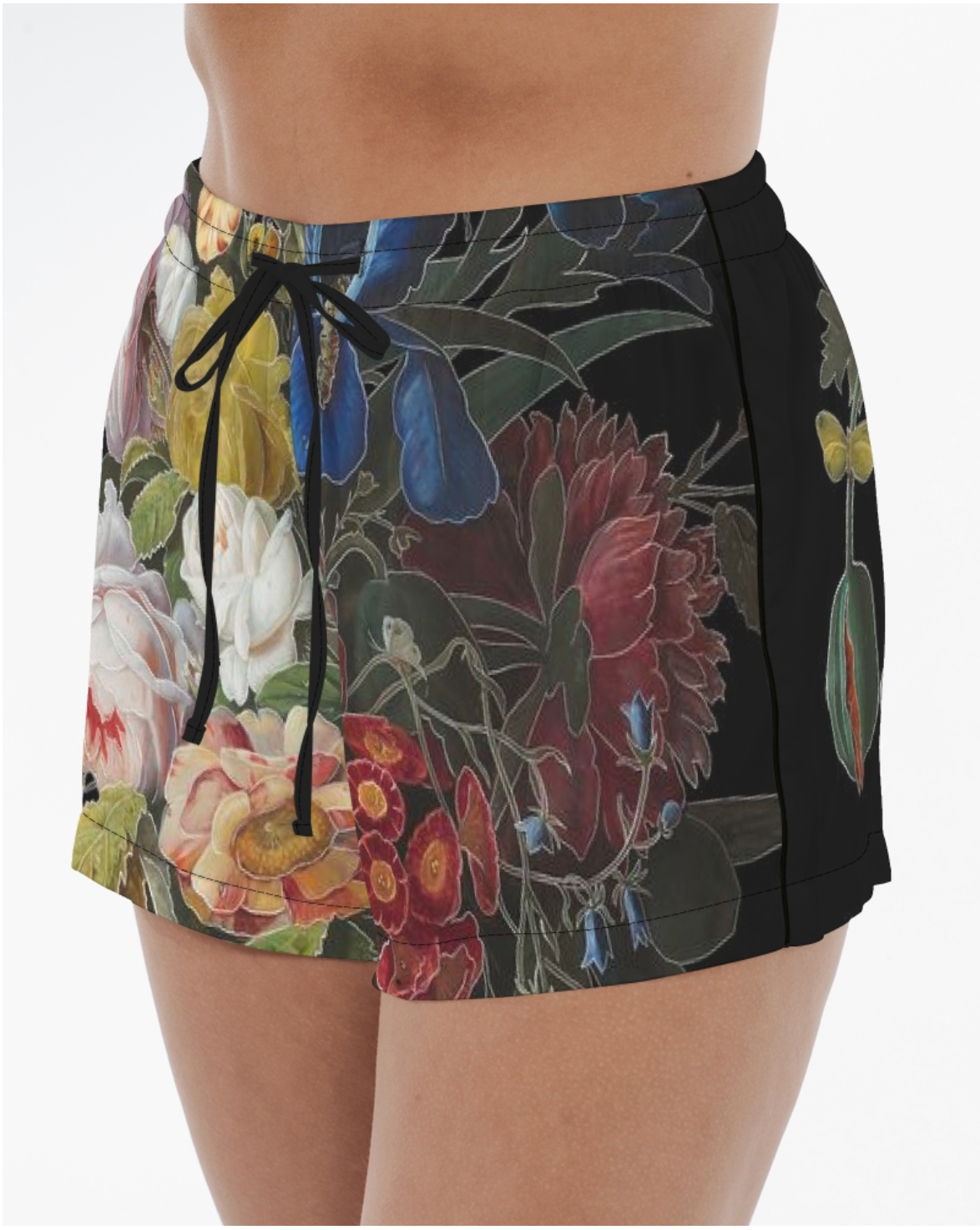 Dutch Redux No. 1 Women's Silky Satin Pajama Shorts