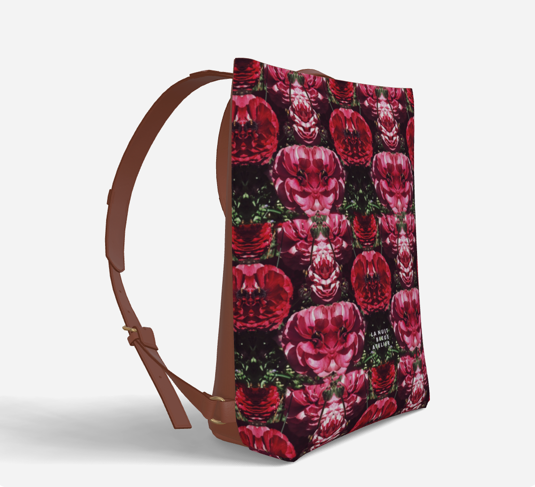 Floralis No. 25 Vegan Leather Backpack