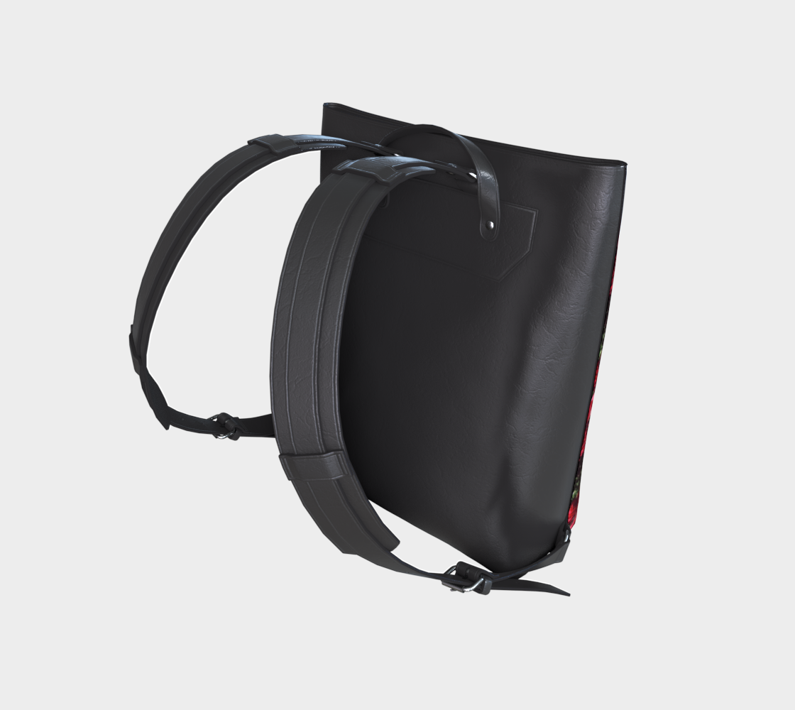 Floralis No. 25 Vegan Leather Backpack