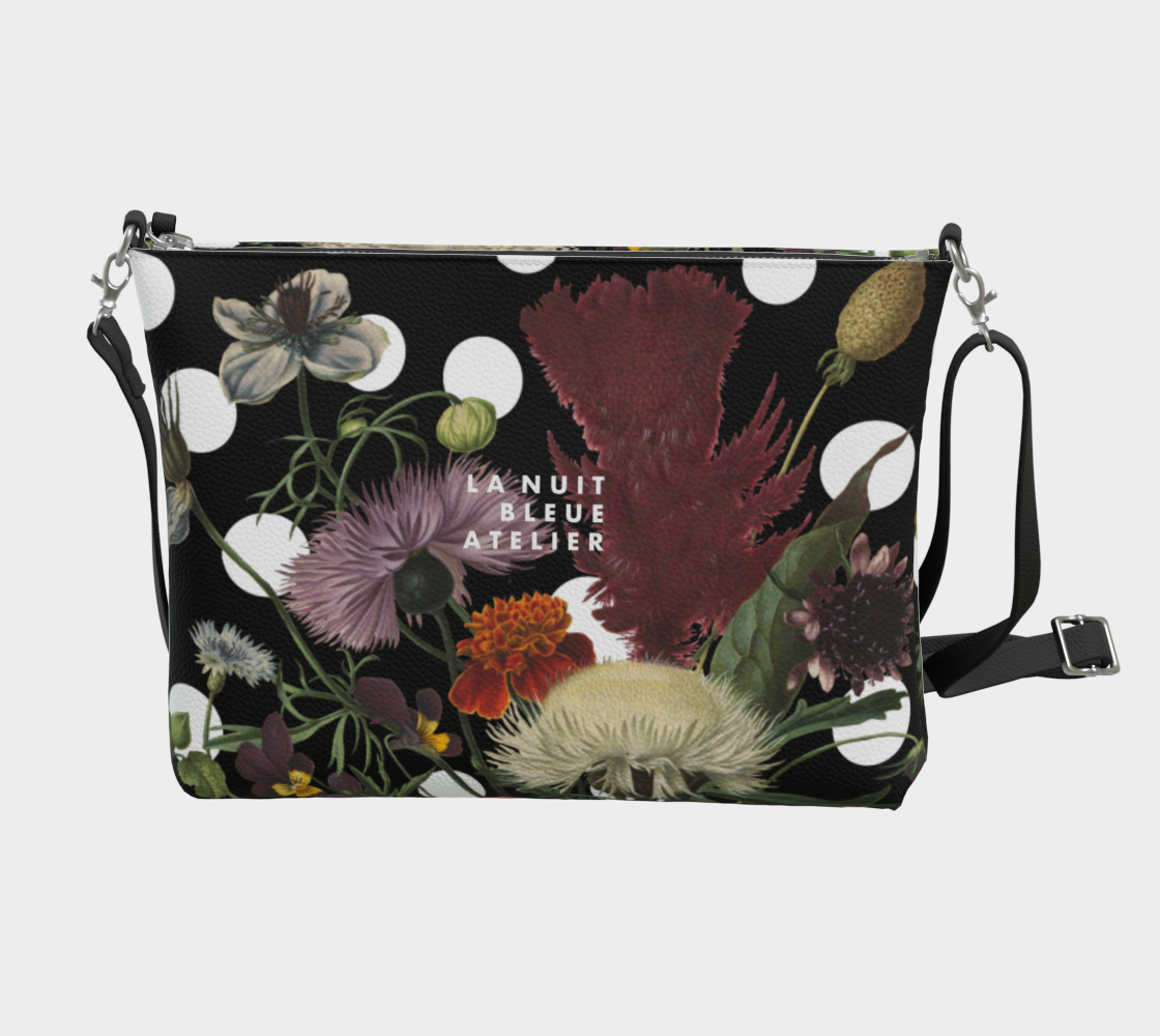 Botanica Pop Vegan Leather Crossbody Purse
