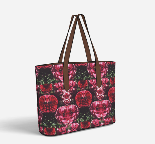 Floralis No. 25 Vegan Leather Tote