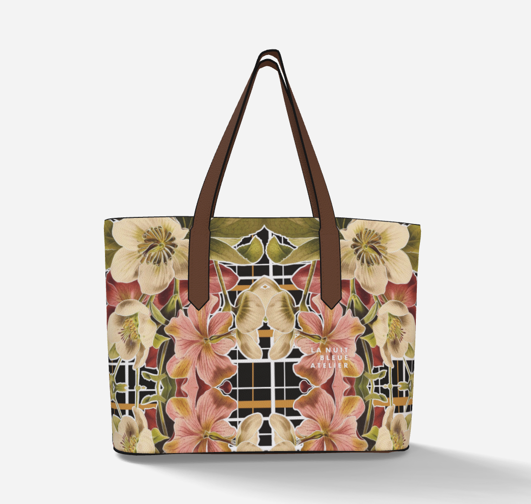 Botanica Plaid No. 1 Vegan Leather Tote
