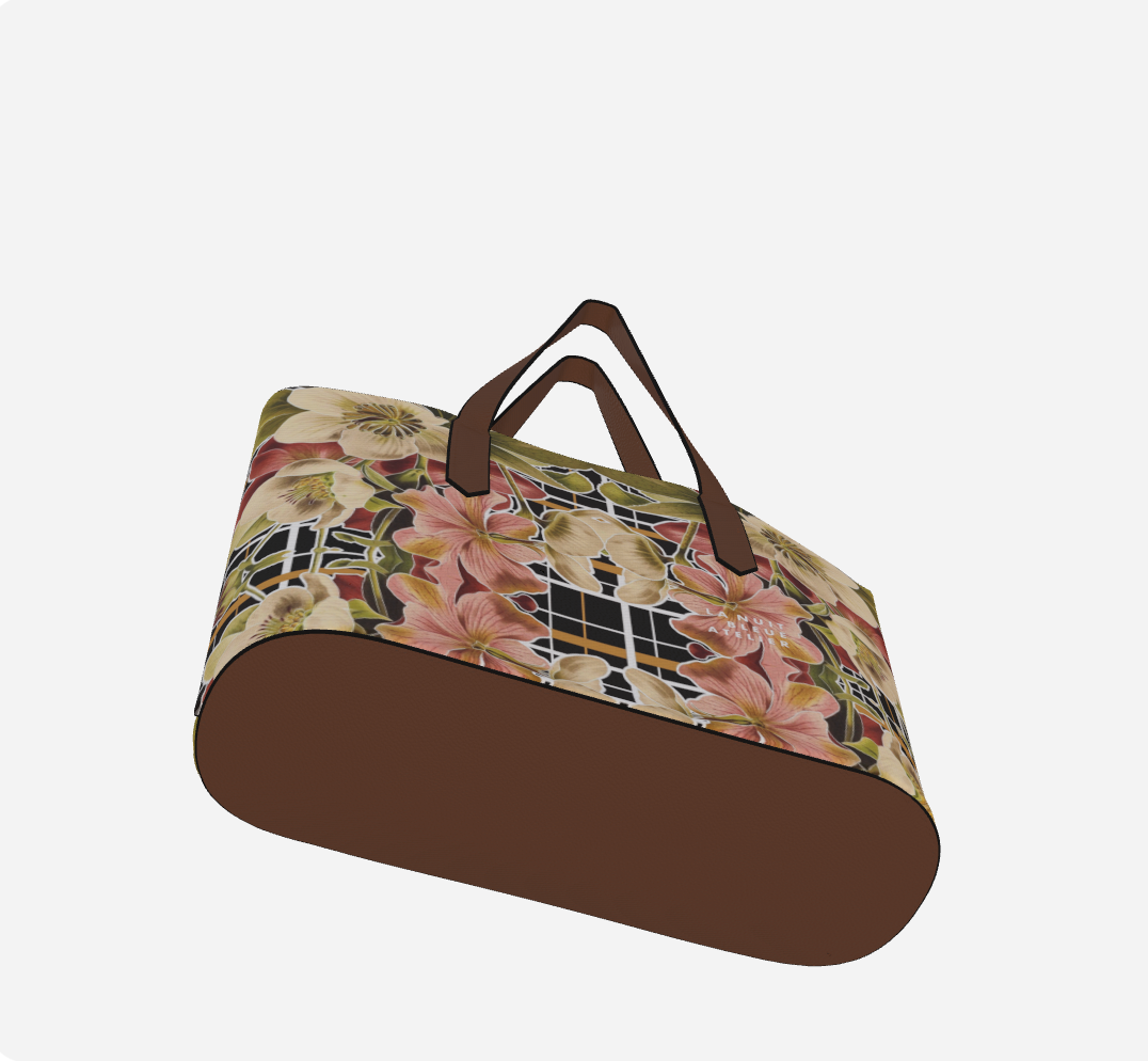 Botanica Plaid No. 1 Vegan Leather Tote