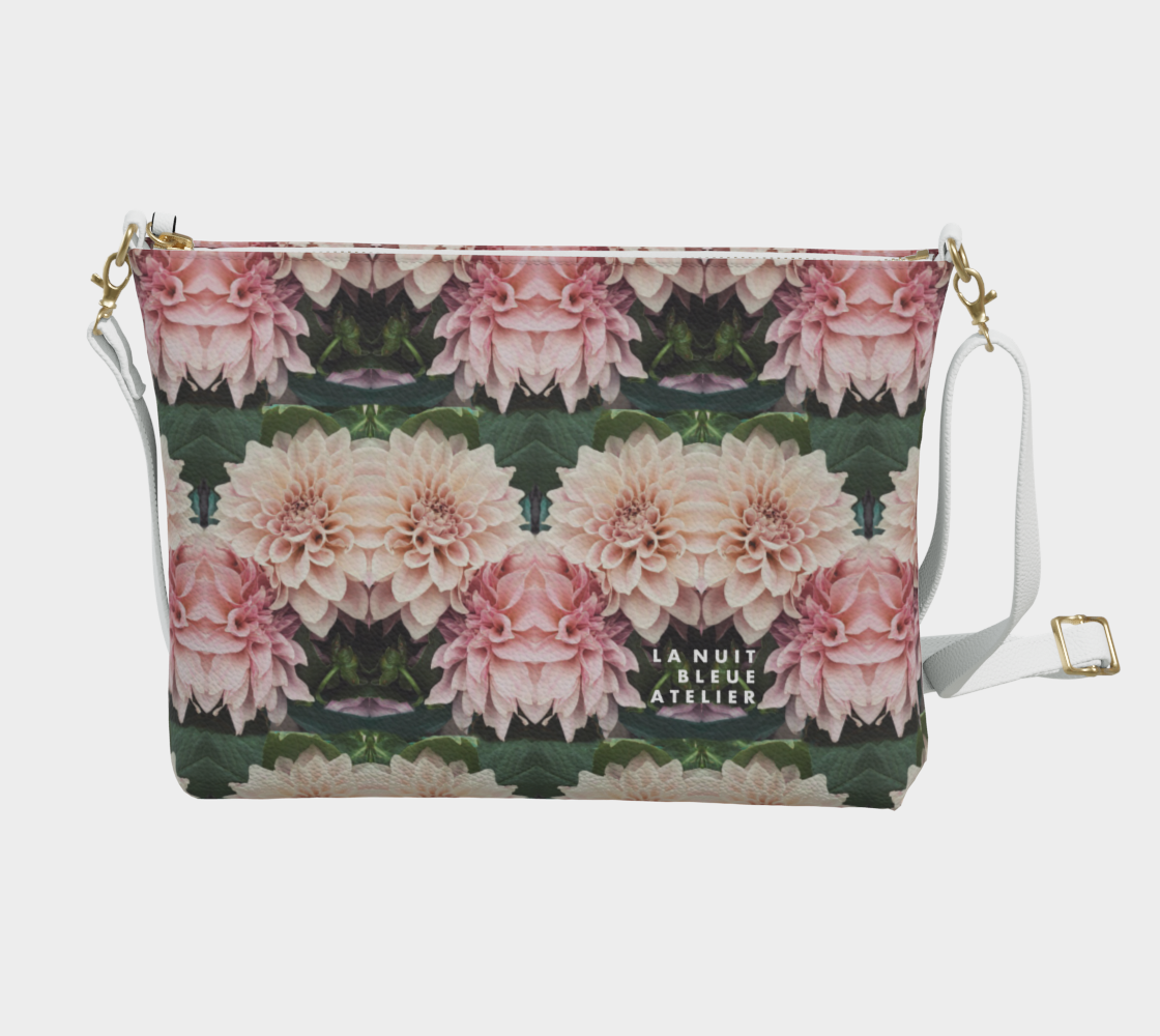 Floralis No. 26 Vegan Leather Crossbody Purse