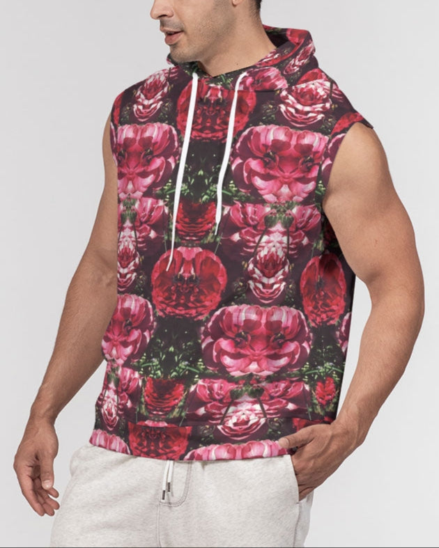 Floralis | Men's Sleeveless Hoodies