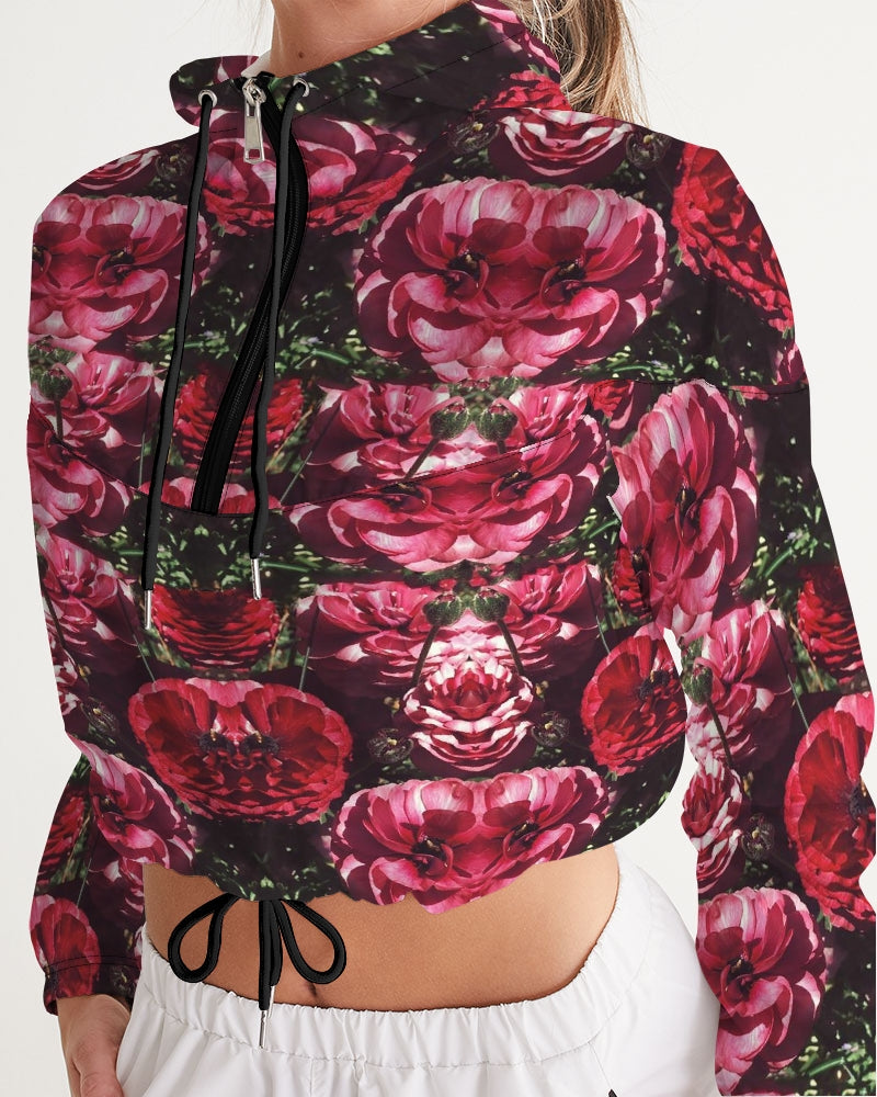 Floralis | Women's Crop Windbreakers