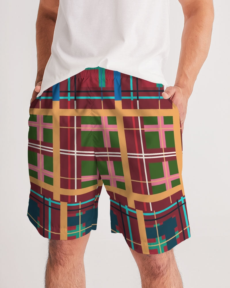 That Plaid Life | Men's Jogger Shorts