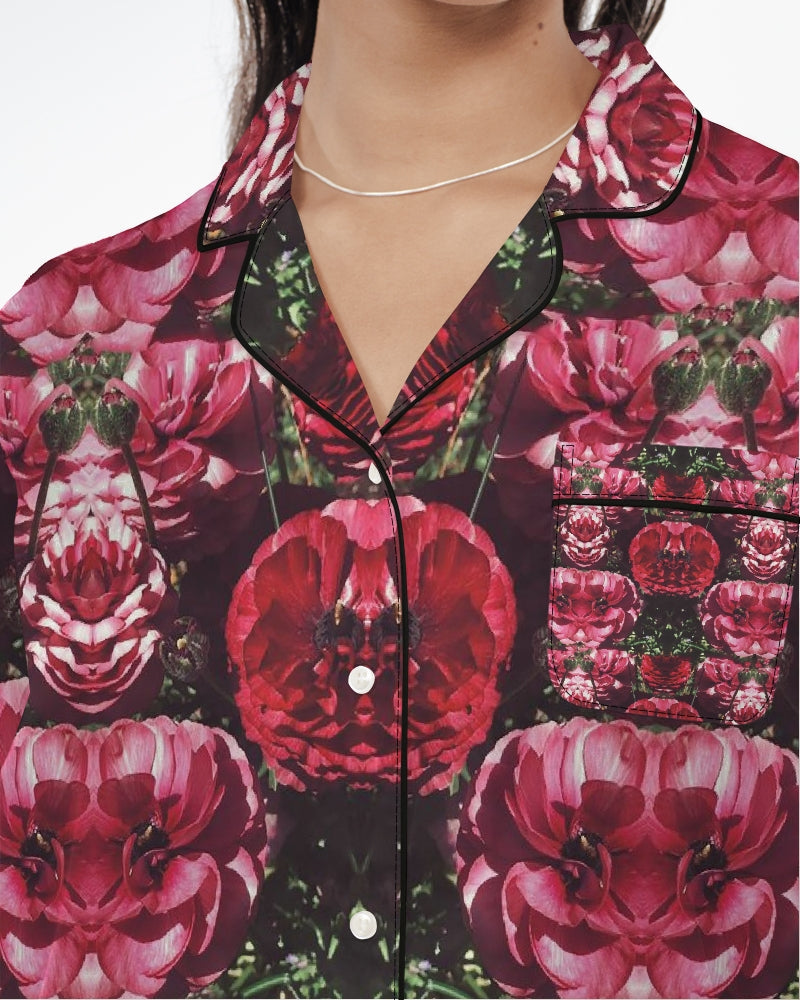 Floralis | Women's Short Sleeve Pajama Tops