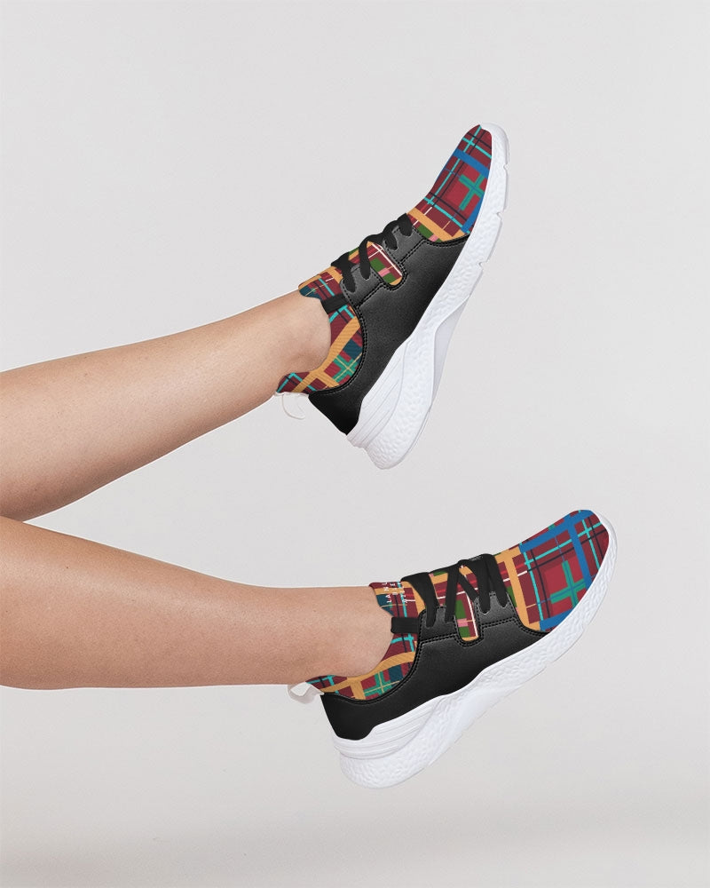 That Plaid Life | Women's Two-Tone Sneakers