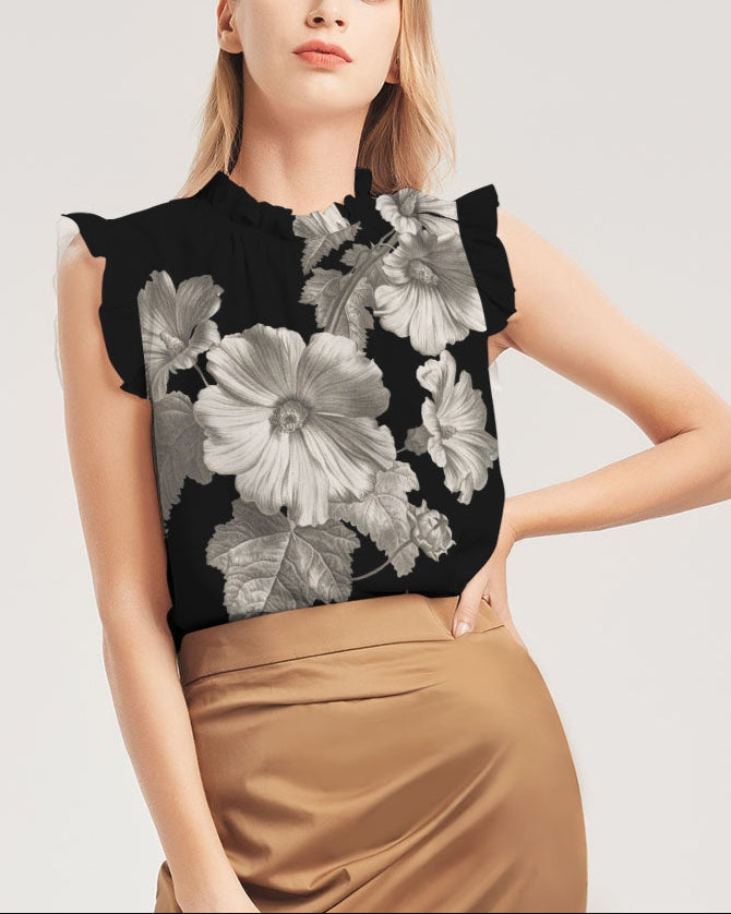 Botanica | Women's Ruffle Sleeve Tops