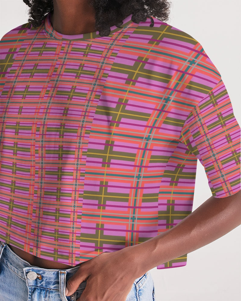 That Plaid Life | Women's Crop Tees