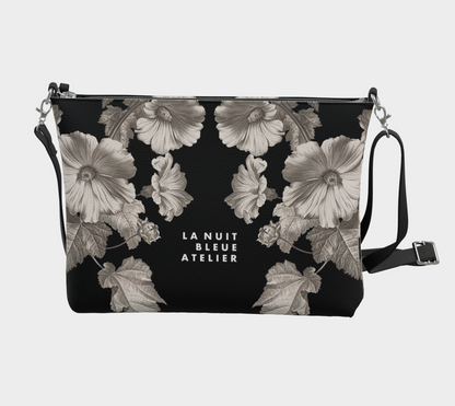 Noir Botanica No. 1.2 Vegan Leather Crossbody Purse