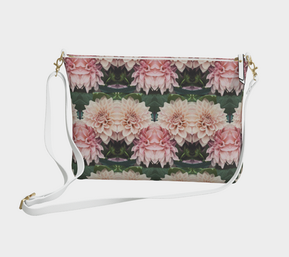 Floralis No. 26 Vegan Leather Crossbody Purse