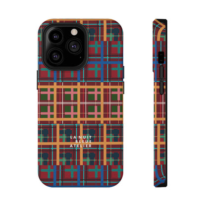 Multi Plaid No. 1 Impact-Resistant Phone Case