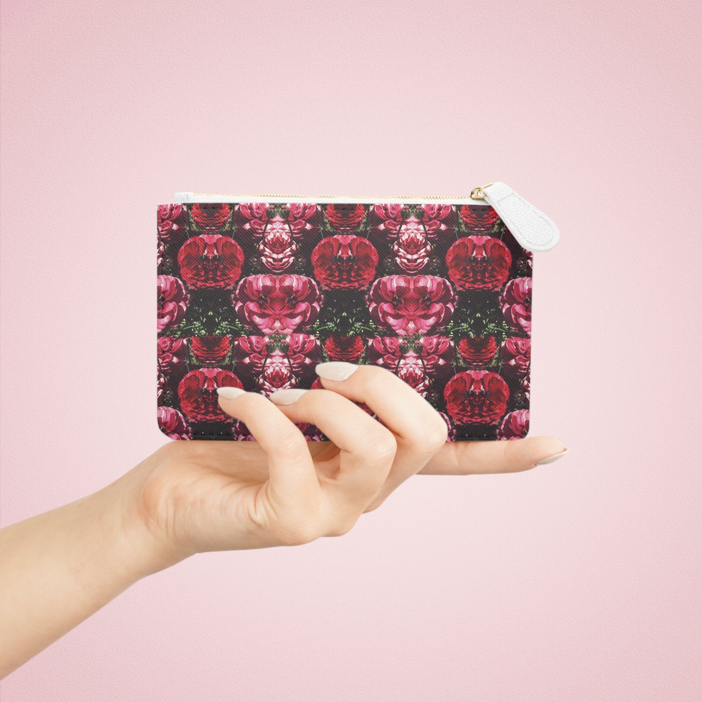 Floralis No. 25 Mini Vegan Wallet