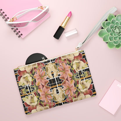 Botanica Plaid No. 1 Vegan Leather Wristlet