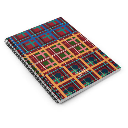 Multi Plaid No. 1 Spiral Notebook