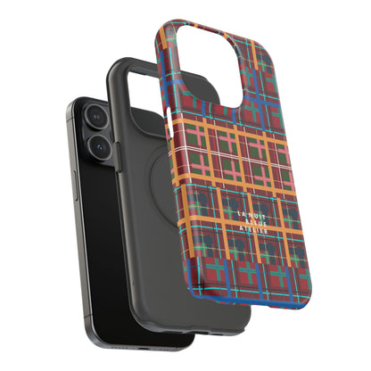 Multi Plaid No. 1 Impact-Resistant Phone Case