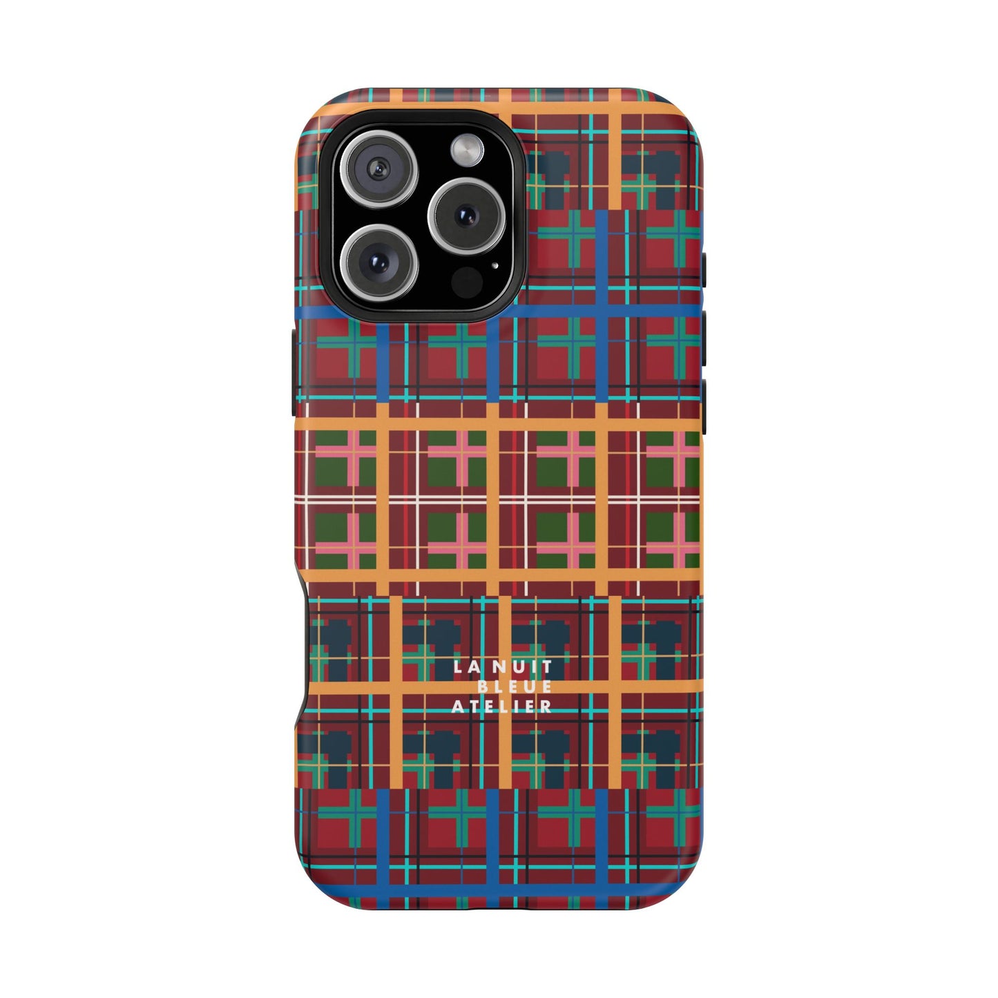 Multi Plaid No. 1 Impact-Resistant Phone Case