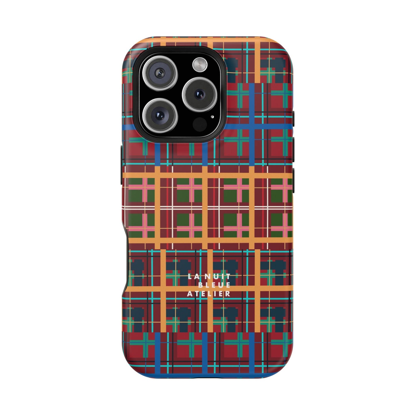 Multi Plaid No. 1 Impact-Resistant Phone Case