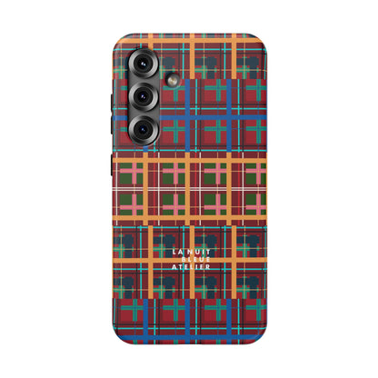 Multi Plaid No. 1 Impact-Resistant Phone Case