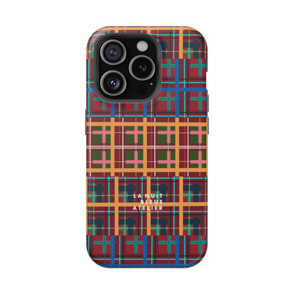 Multi Plaid No. 1 Impact-Resistant Phone Case