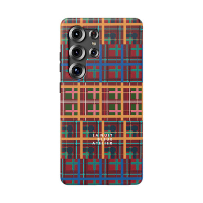 Multi Plaid No. 1 Impact-Resistant Phone Case