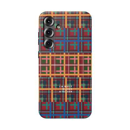 Multi Plaid No. 1 Impact-Resistant Phone Case