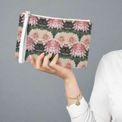Floralis No. 26 Vegan Leather Wristlet