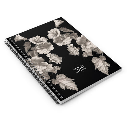 Noir Botanica No. 1.2 Spiral Notebook