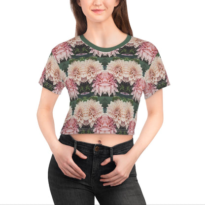Floralis No. 26 Lightweight Crop Tee