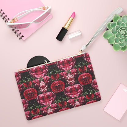 Floralis No. 25 Vegan Leather Wristlet