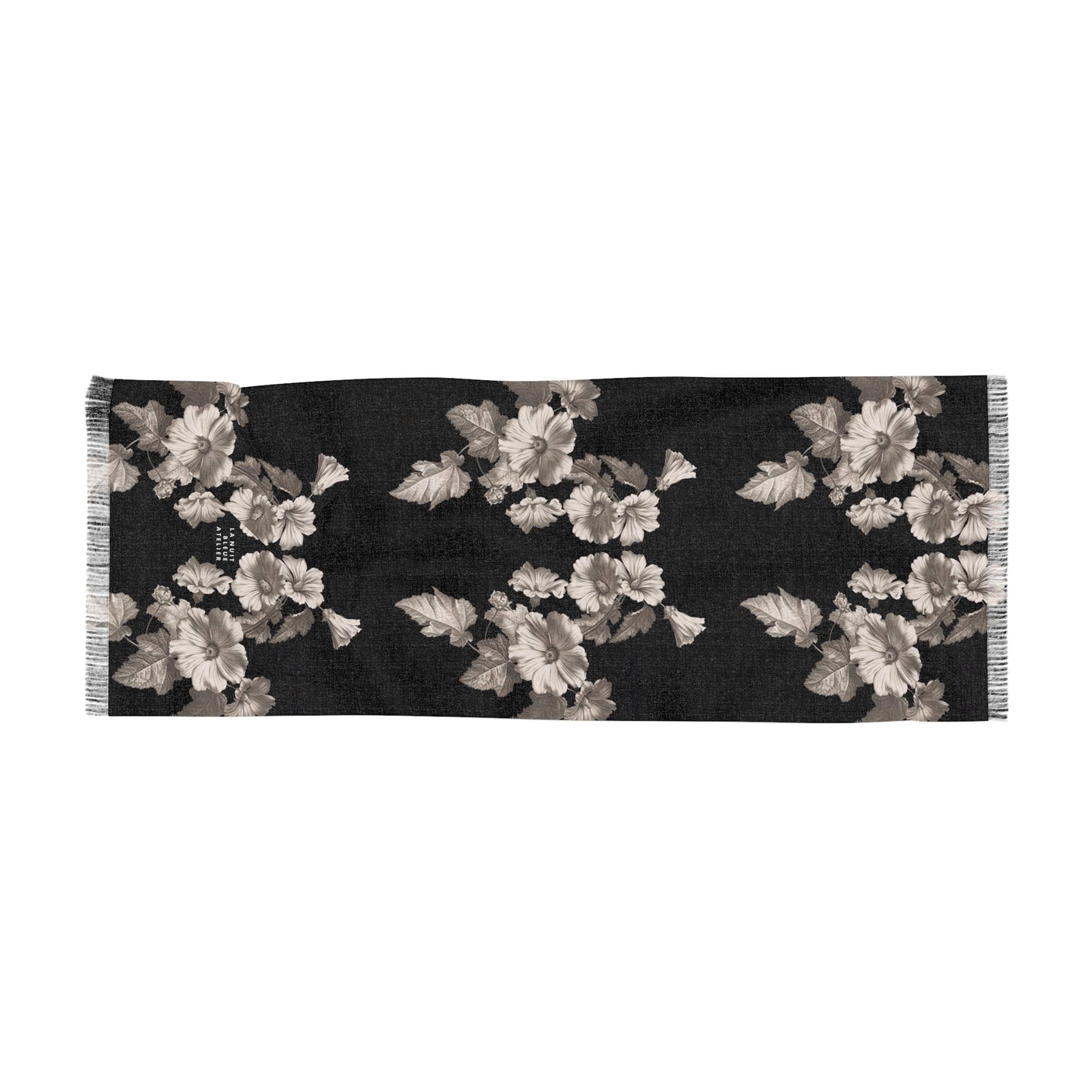 Noir Botanica No. 1.2 Lightweight Shawl