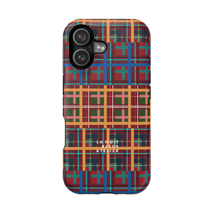 Multi Plaid No. 1 Impact-Resistant Phone Case