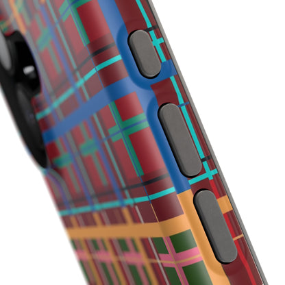 Multi Plaid No. 1 Impact-Resistant Phone Case