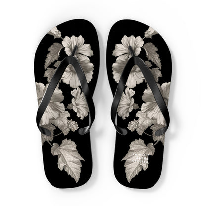 Noir Botanica No. 1 Flip Flops
