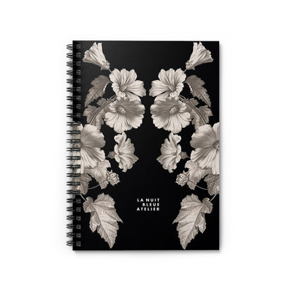 Noir Botanica No. 1.2 Spiral Notebook