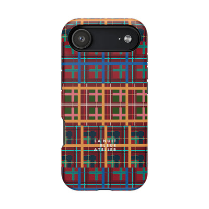 Multi Plaid No. 1 Impact-Resistant Phone Case