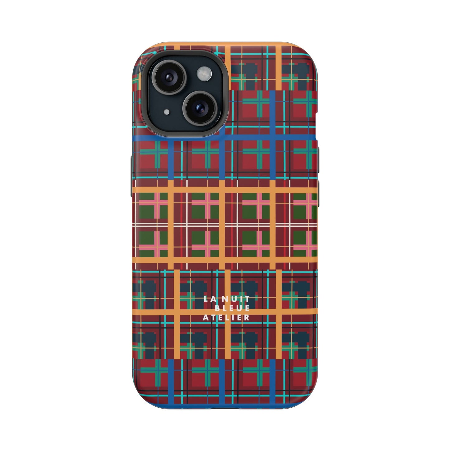 Multi Plaid No. 1 Impact-Resistant Phone Case