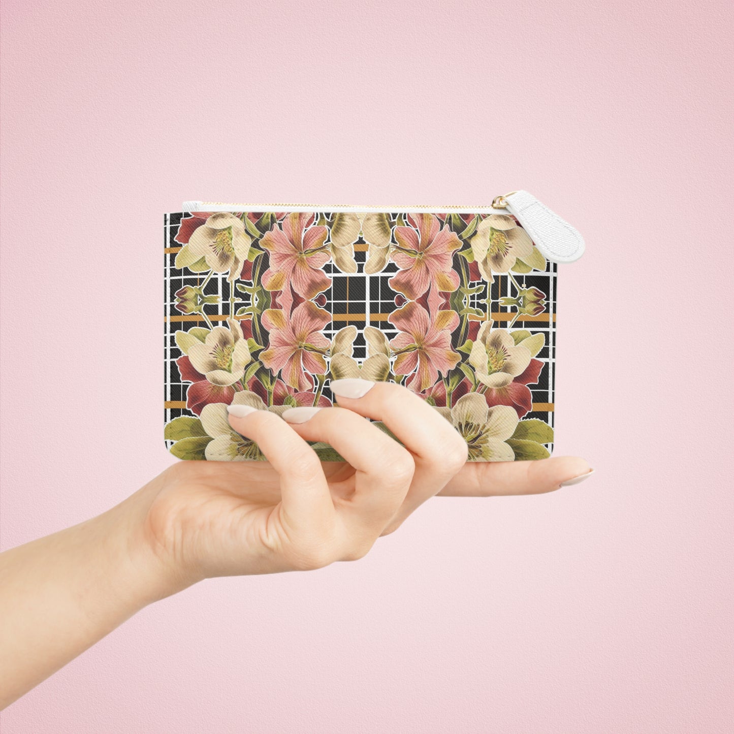 Botanica Plaid No. 1 Mini Vegan Wallet