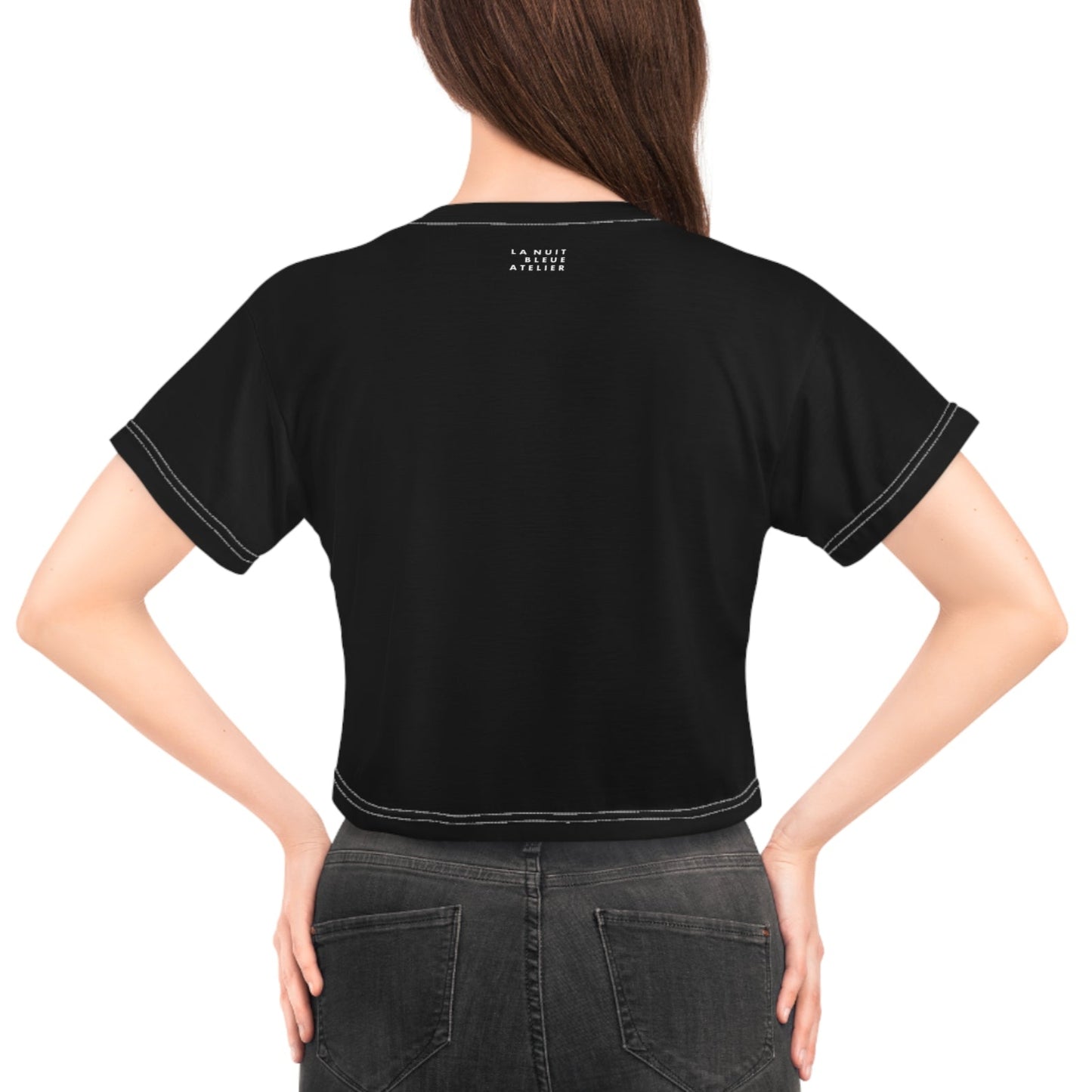 Noir Botanica No. 1 Lightweight Crop Tee
