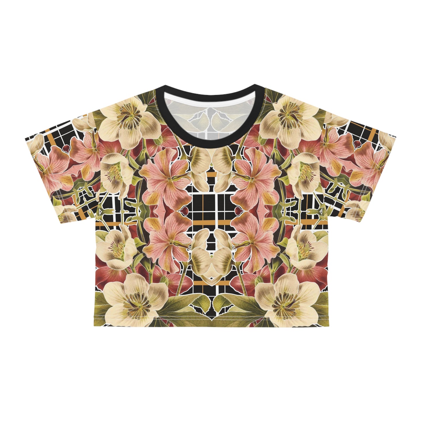 Botanica Plaid No. 1 Lightweight Crop Tee