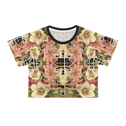 Botanica Plaid No. 1 Lightweight Crop Tee
