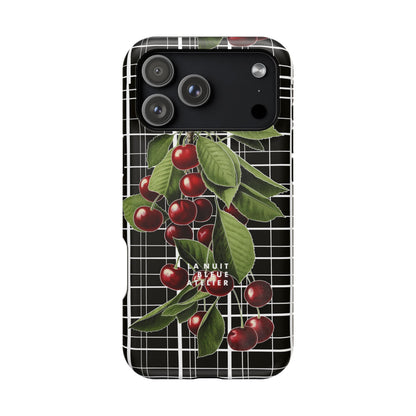 Cherry Plaid Impact-Resistant Phone Case