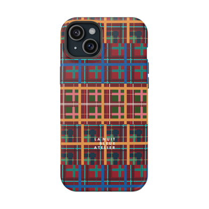 Multi Plaid No. 1 Impact-Resistant Phone Case