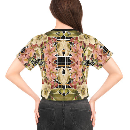 Botanica Plaid No. 1 Lightweight Crop Tee