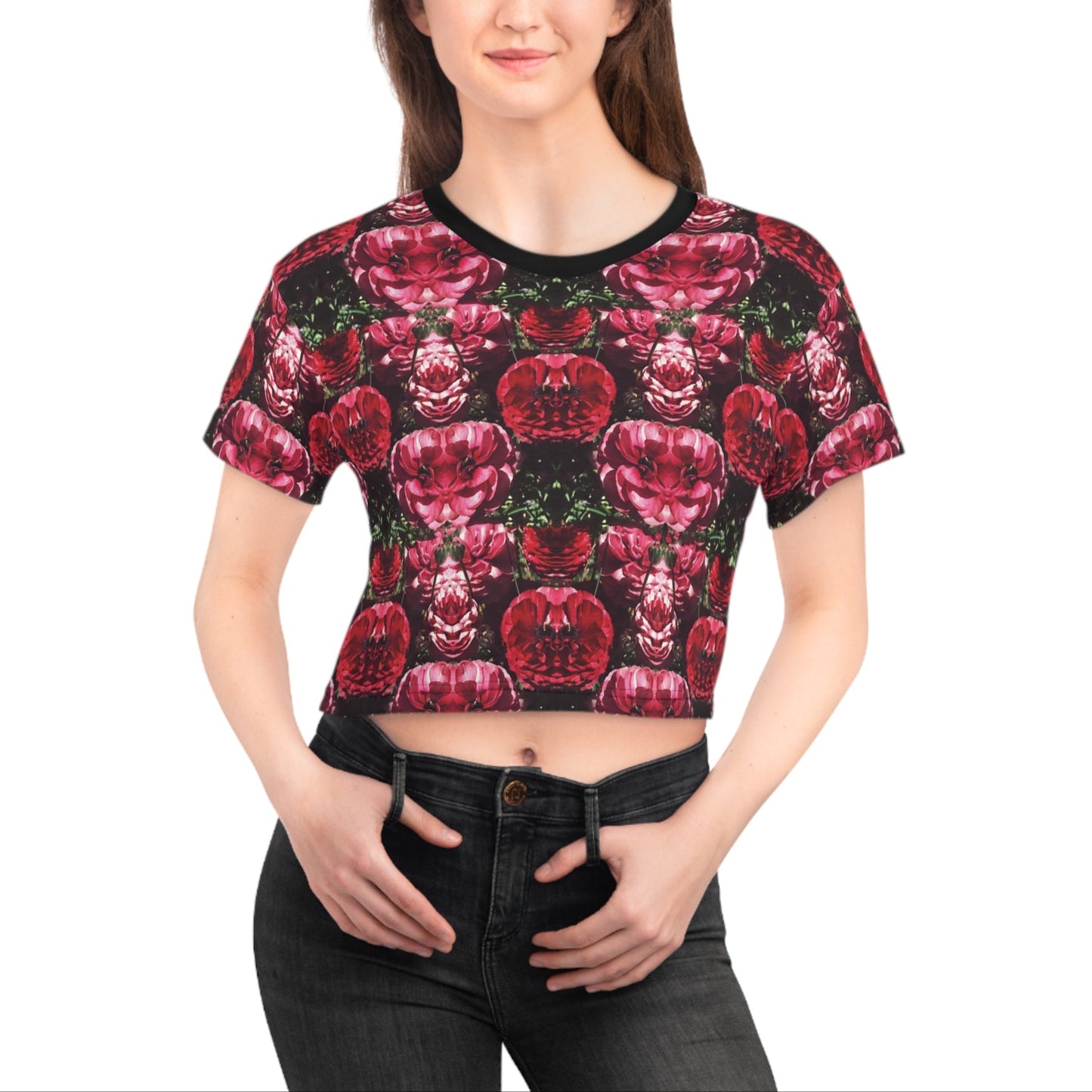 Floralis No. 25 Lightweight Crop Tee