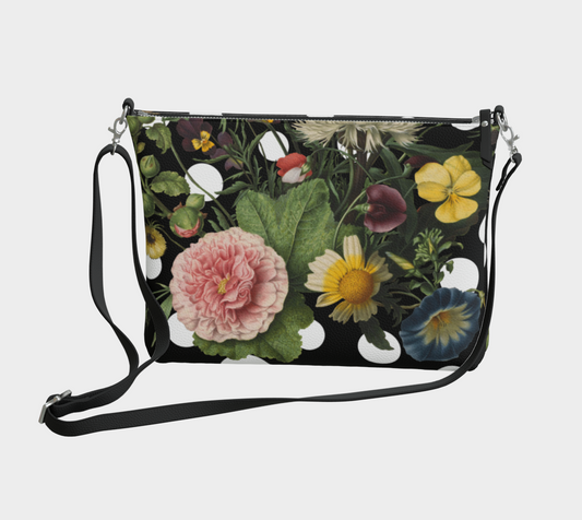 Botanica Pop Vegan Leather Crossbody Purse