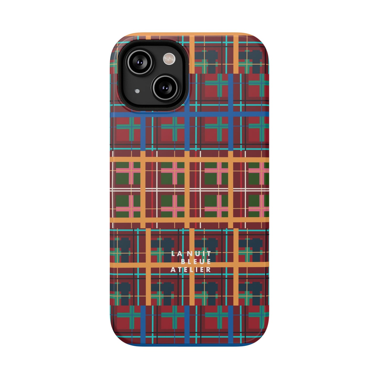 Multi Plaid No. 1 Impact-Resistant Phone Case