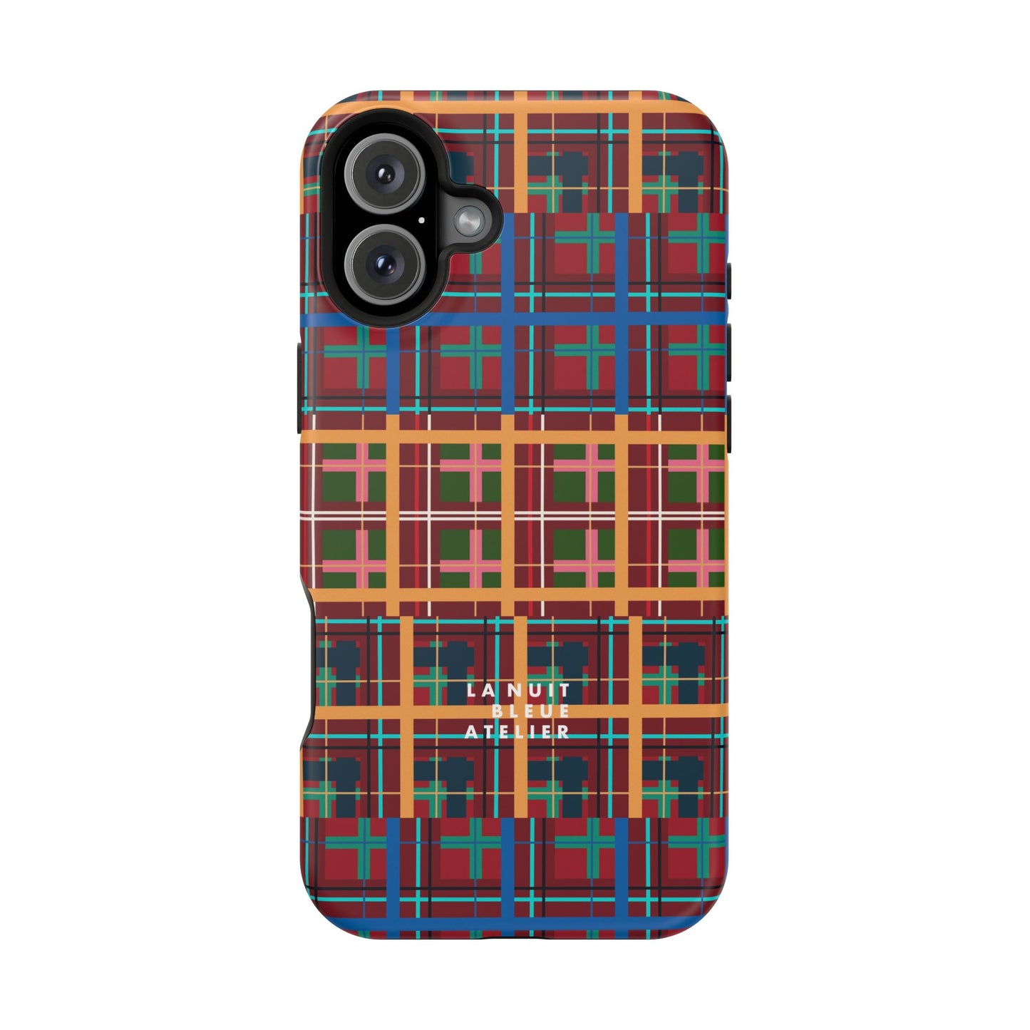 Multi Plaid No. 1 Impact-Resistant Phone Case